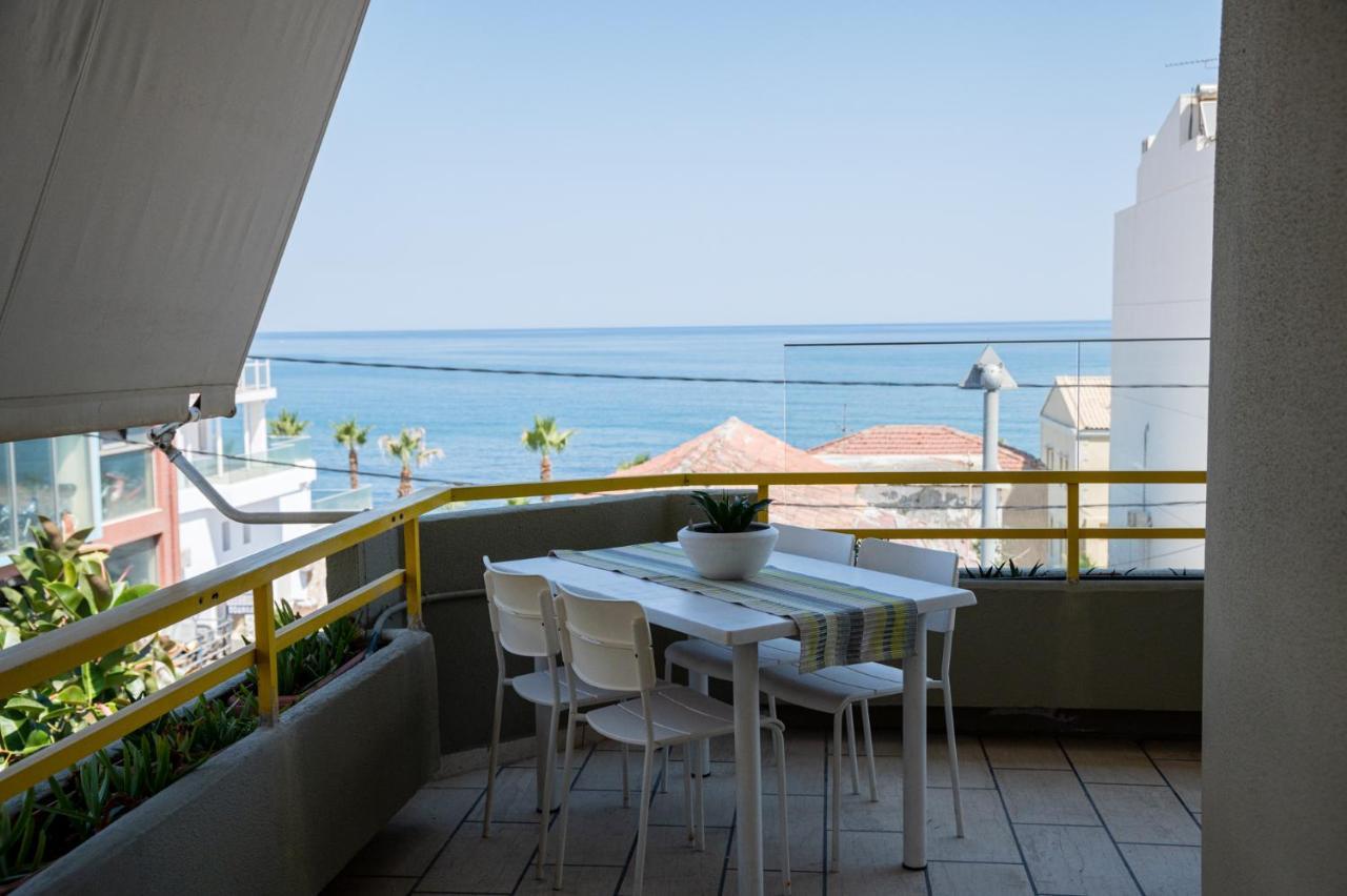 Eftihia Apartments By The Sea Rethymnon Exterior foto