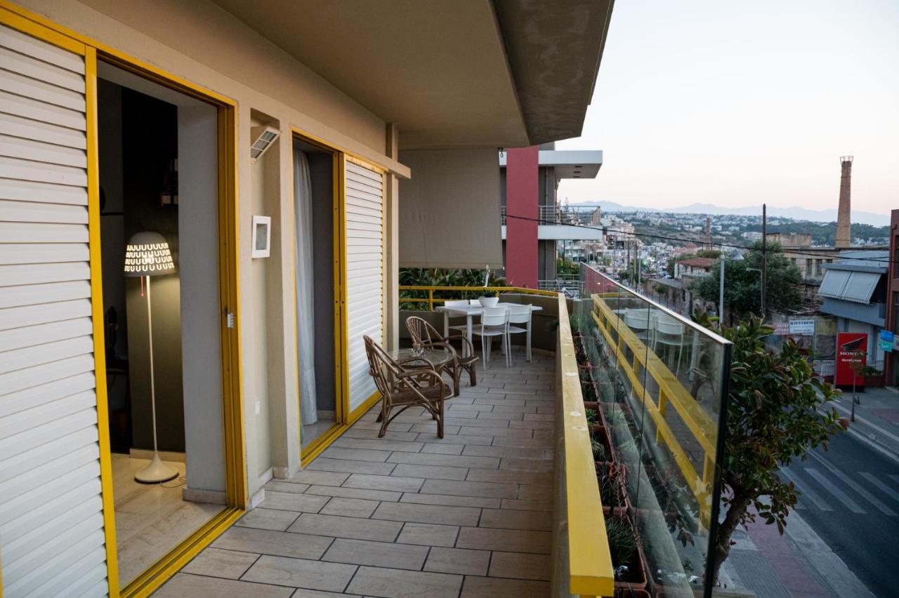 Eftihia Apartments By The Sea Rethymnon Exterior foto